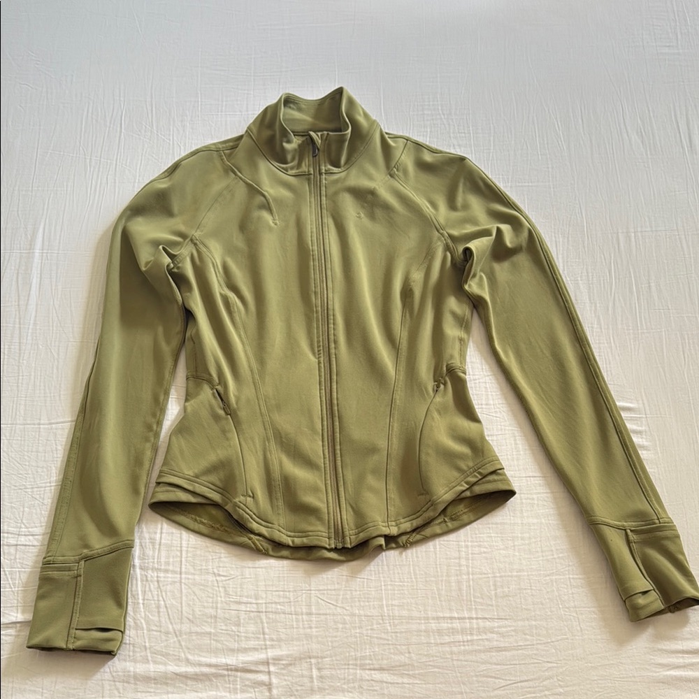 Lululemon Bronze Green Define jacket